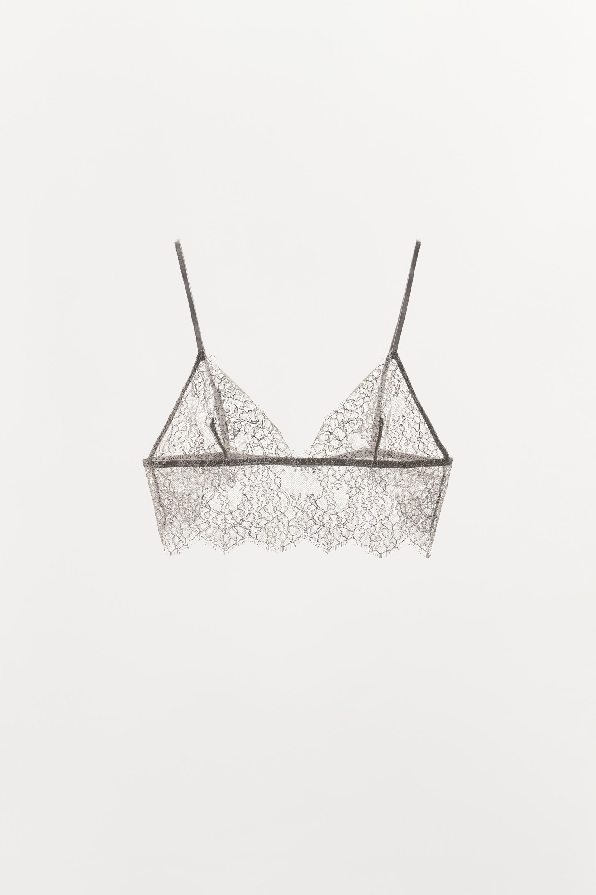 SOUTIEN-GORGE TRIANGLE EN DENTELLE